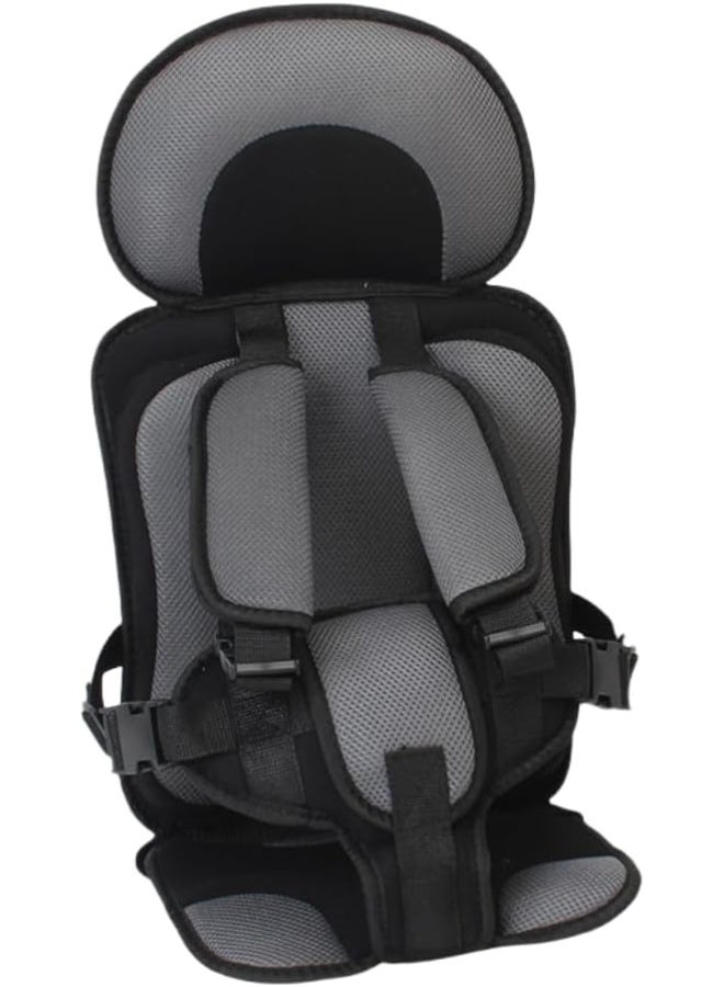 Soofam Portable Car Seat Cushion for Travel, Kids Car Seat | Travel Car Seat, Travel Harness with Adjustable Straps,Foldable Golf Cart Baby Seat,Ride Safer Travel Sest - Image 1